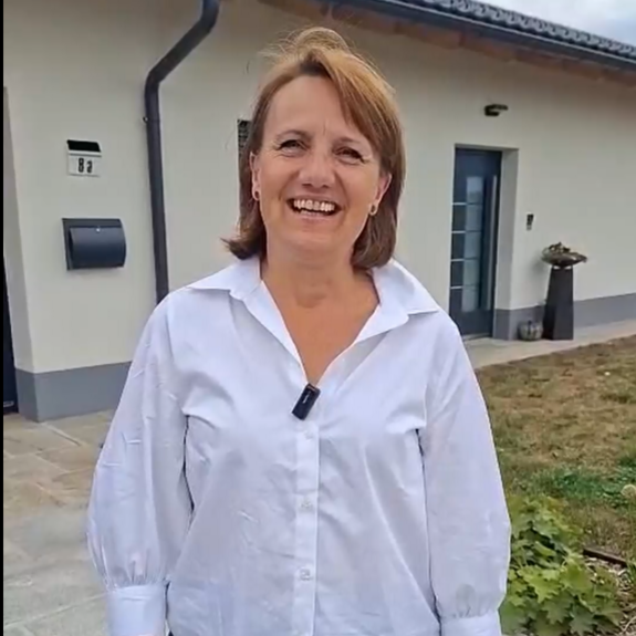 Werbung Johanna Miesenberger für Rock- und Blueskonzert in Gutau