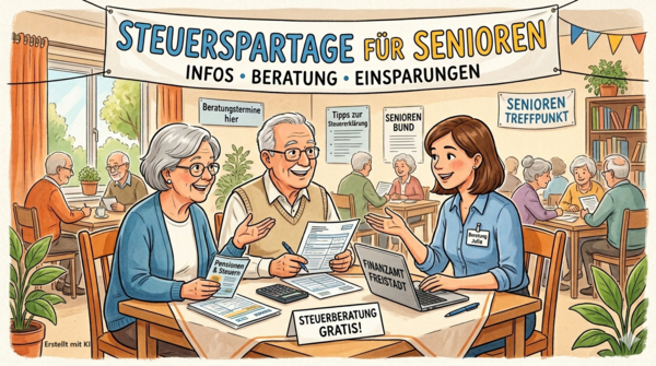 Steuerspartage im Finanzamt Freistadt in Kooperation dem dem OÖ Seniorenbund Bezirk Freistadt