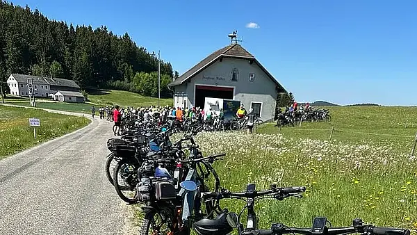Räder beim Bezirksradtag in Liebenau