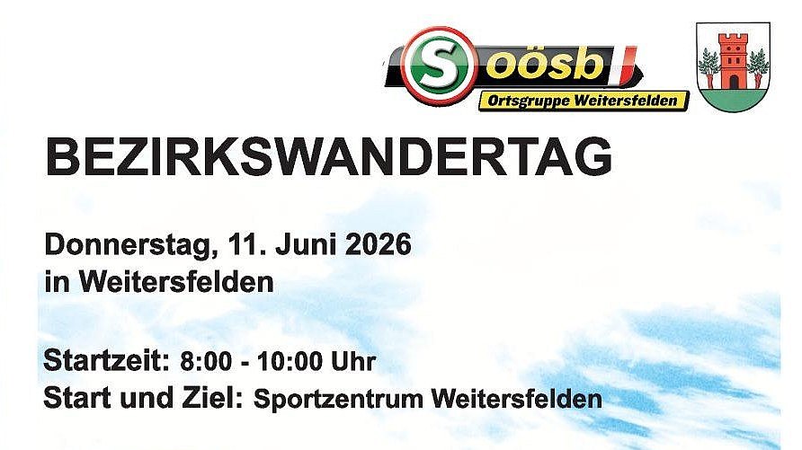Seniorenbund OÖ Bezirk Freistadt - Bezirks-Wandertag in Weitersfelden
