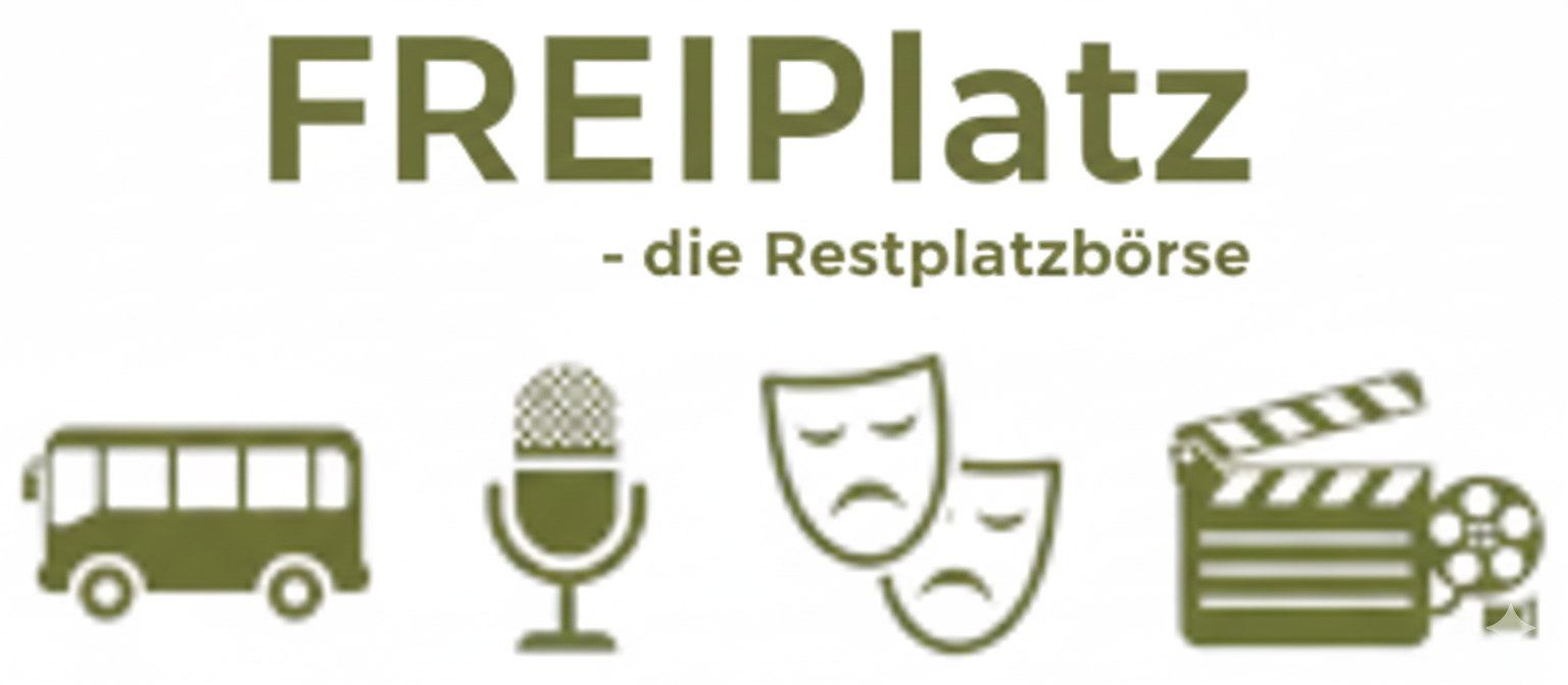 Das Logo für die Restplatzbörse FREIPlatz